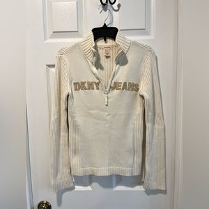 Zipper front Sweater